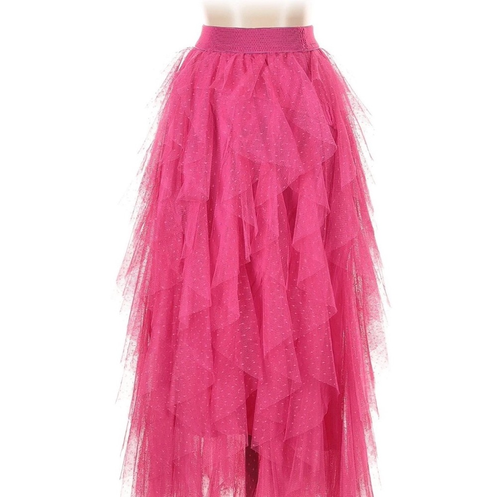 Anthropologie Cheri Cheri ruffled tulle skirt